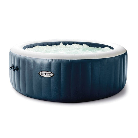 Spa Gonflable Bleu Marine - 4 places - Couverture thermique incluse