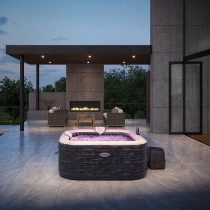 Spa Gonflable Ardoise - 4 places - Couverture thermique incluse