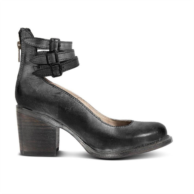 Camélia - Chaussures à talons vintage