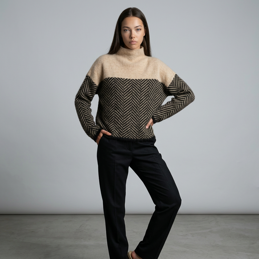 Eleanor - Pull à col roulé
