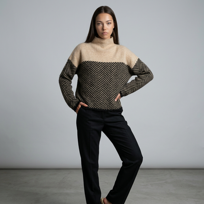 Eleanor - Pull à col roulé