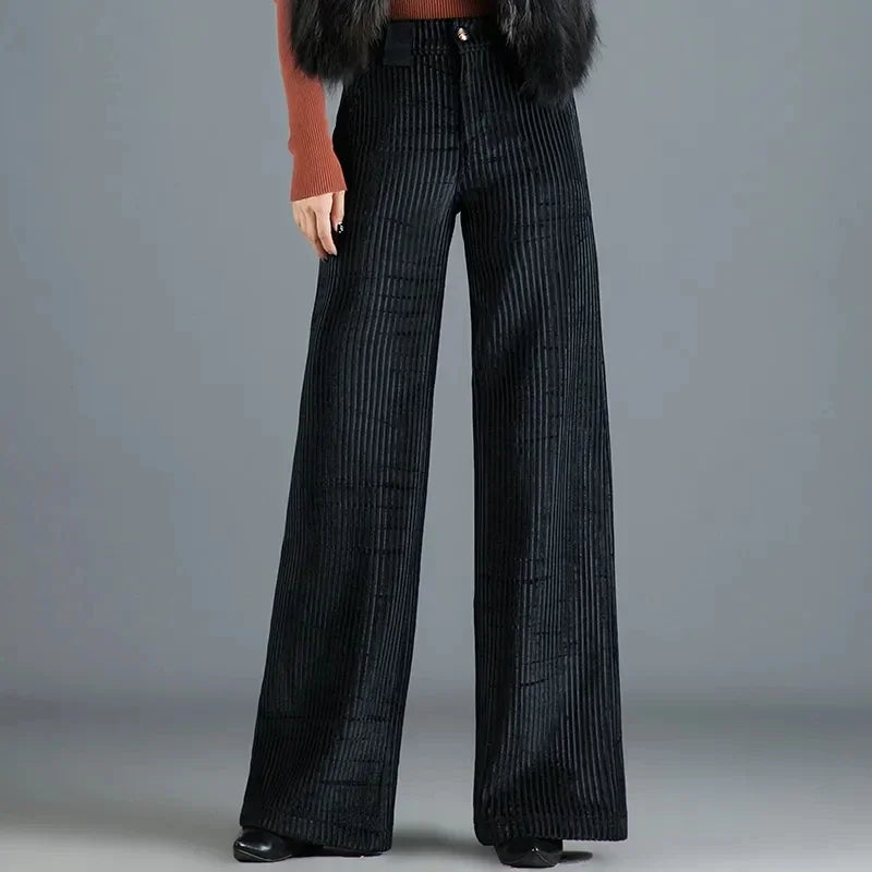 Estelle - Pantalon en Velours Côtelé
