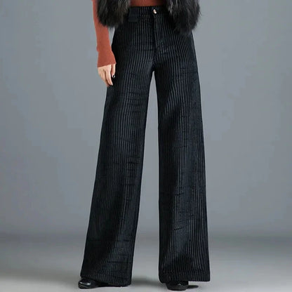 Estelle - Pantalon en Velours Côtelé