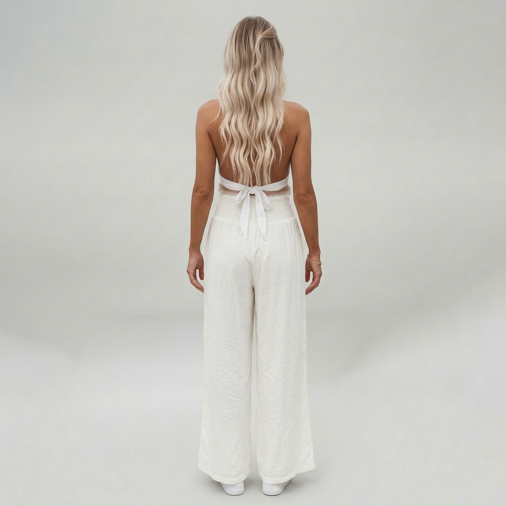 Lily - Pantalon d'Été à Pentes Larges