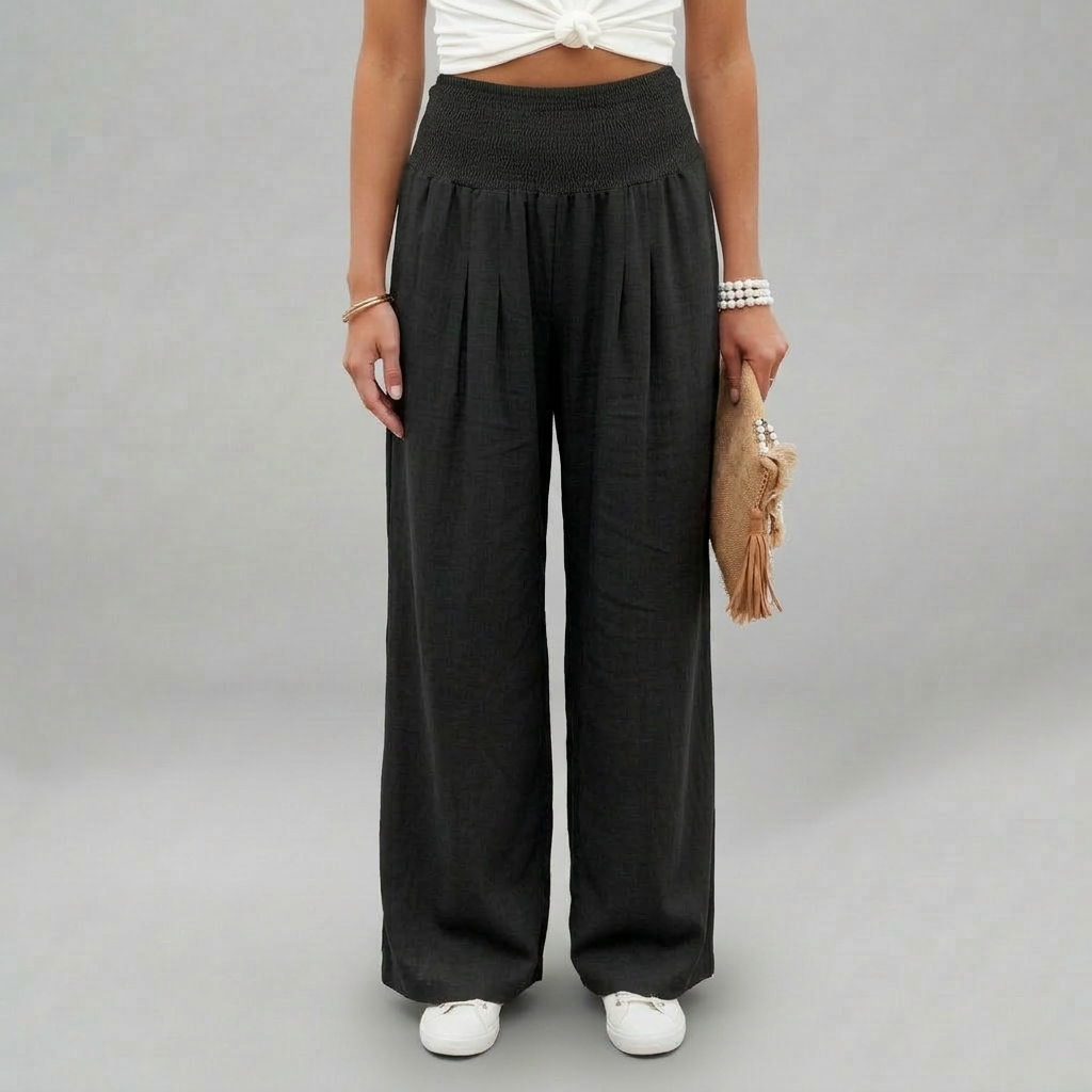 Lily - Pantalon d'Été à Pentes Larges