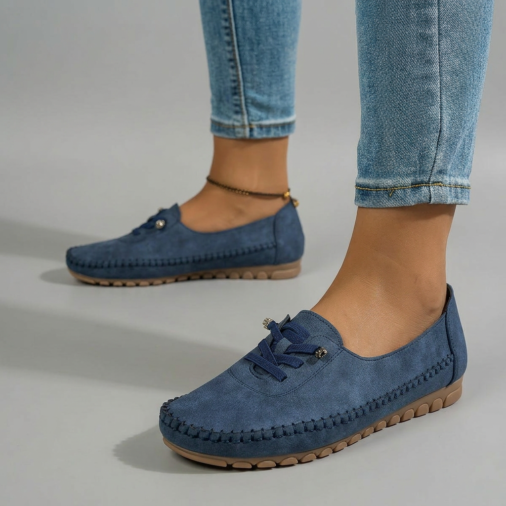 Ophelie – Mocassins souples à soutien intégral pour pieds sensibles