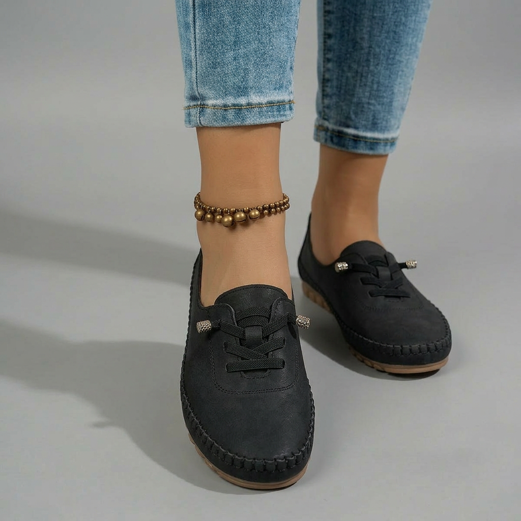 Ophelie – Mocassins souples à soutien intégral pour pieds sensibles