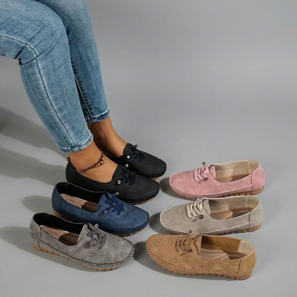 Ophelie – Mocassins souples à soutien intégral pour pieds sensibles
